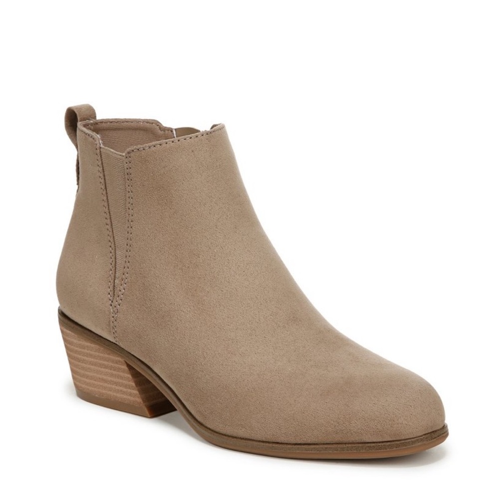 Dr. Scholl's Lacey Bootie in Taupe Wide